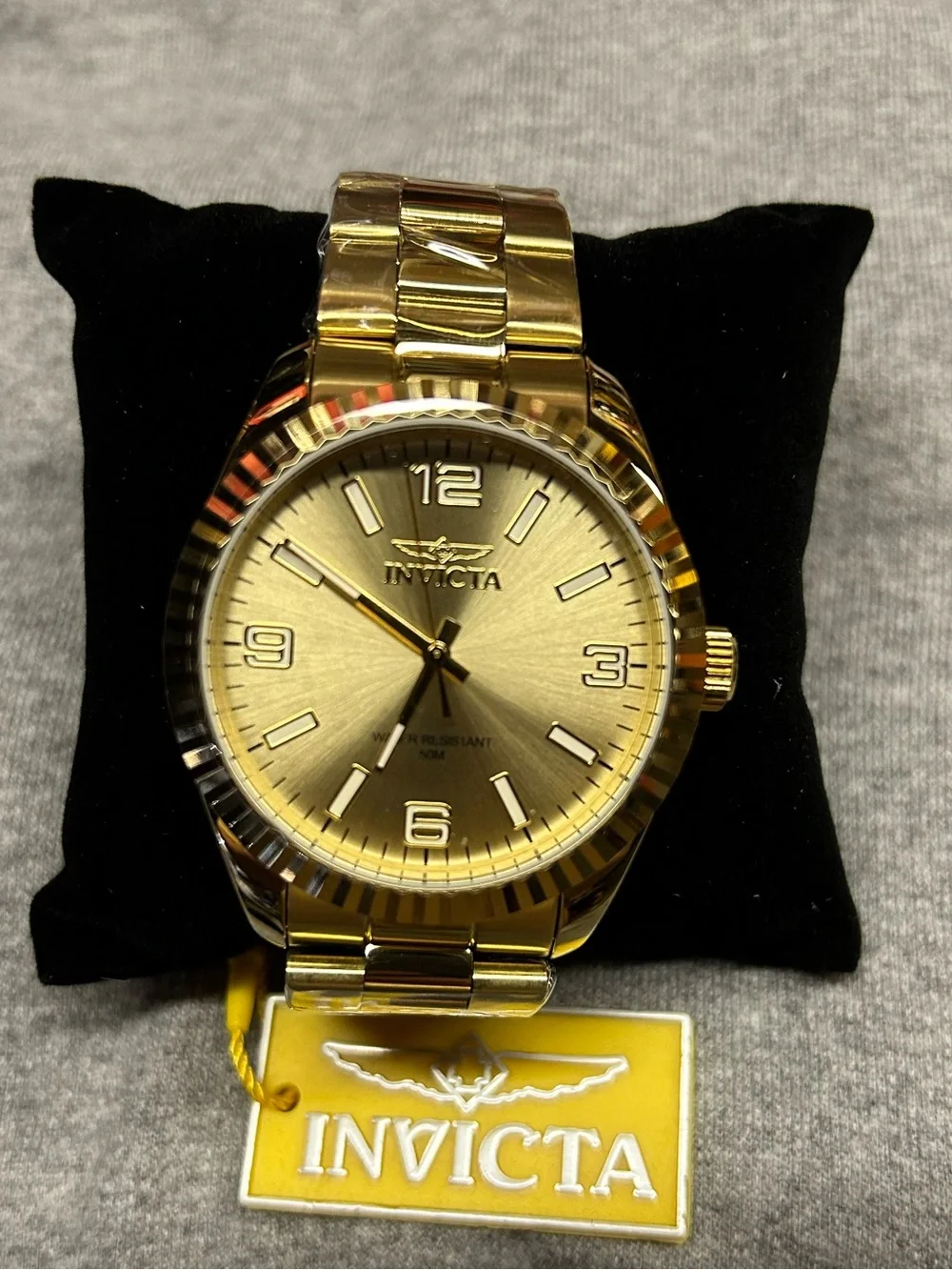 *NEW* Invicta Specialty Quartz Gold Dial 43mm Men's Watch 47460
